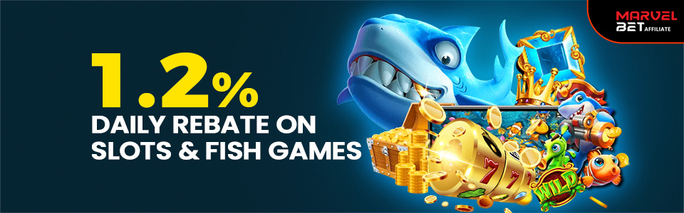 Daily Rebate on Slots Fish Games bonus details